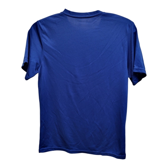 Kids Skyhawks Sports Blue Short Sleeve Tee - Size L - Picture 2 of 4